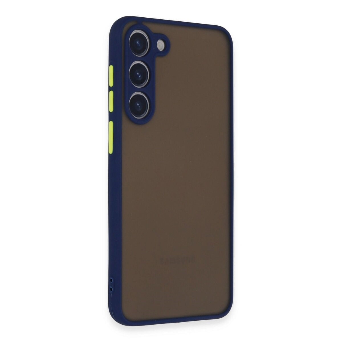 Samsung Galaxy S23 Plus Kılıf Montreal Silikon Kapak - Lacivert