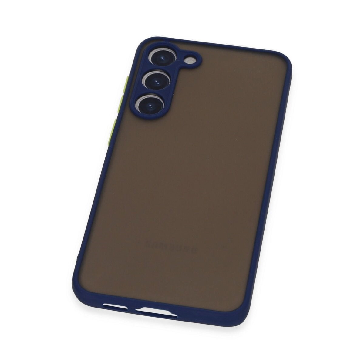 Samsung Galaxy S23 Plus Kılıf Montreal Silikon Kapak - Lacivert