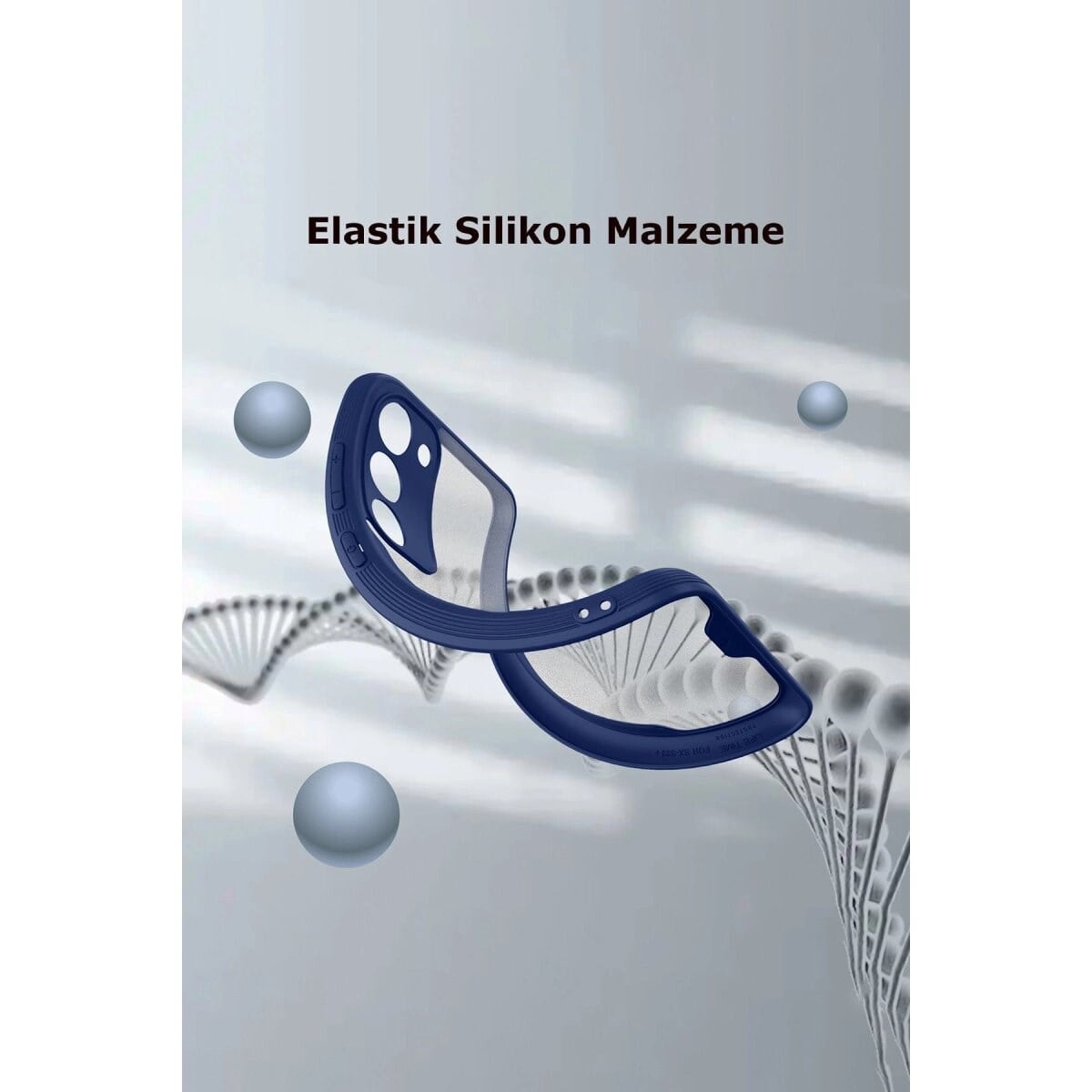 Samsung Galaxy S23 Plus Kılıf Platin Silikon - Siyah