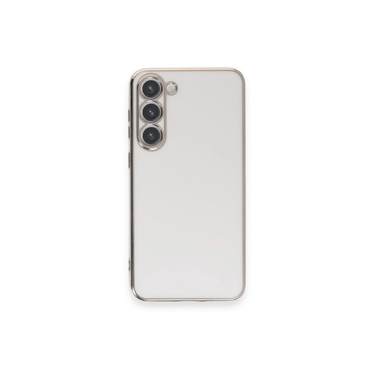 Samsung Galaxy S23 Plus Kılıf Volet Silikon - Beyaz