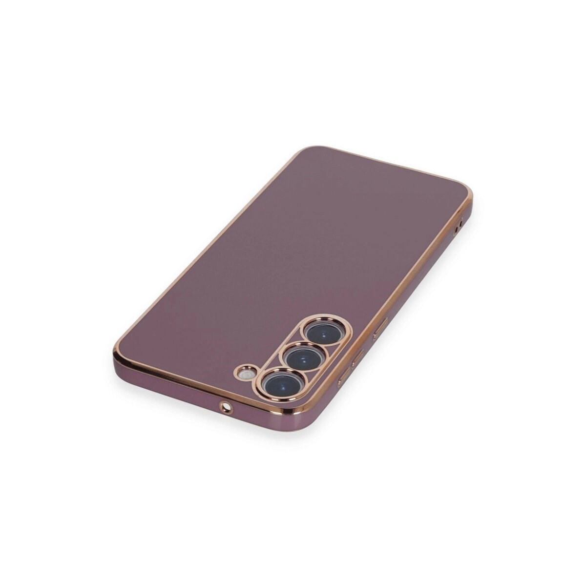 Samsung Galaxy S23 Plus Kılıf Volet Silikon - Mor