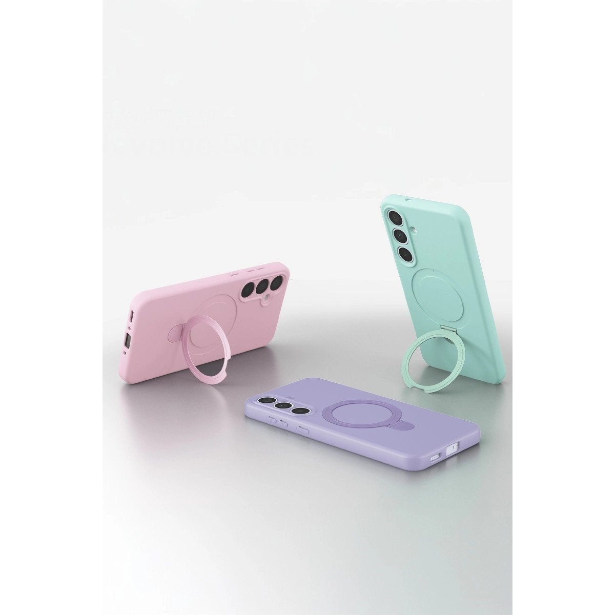 Samsung Galaxy S24 Fe Regal Magsafe Standlı Kapak - Yeşil