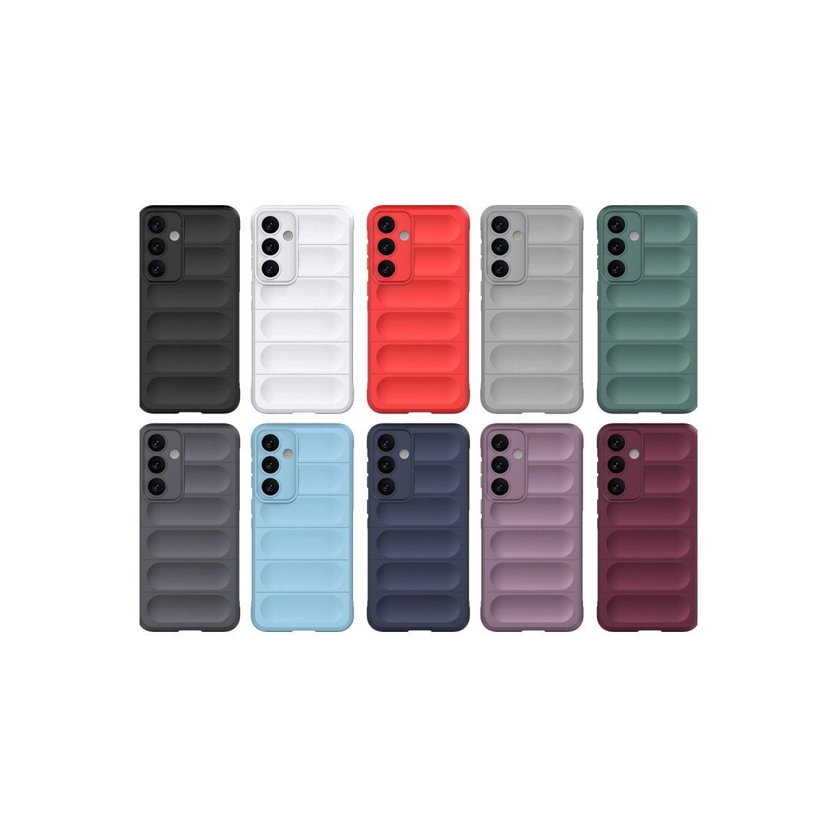 Samsung Galaxy S24 Kılıf Optimum Silikon - Koyu Yeşil