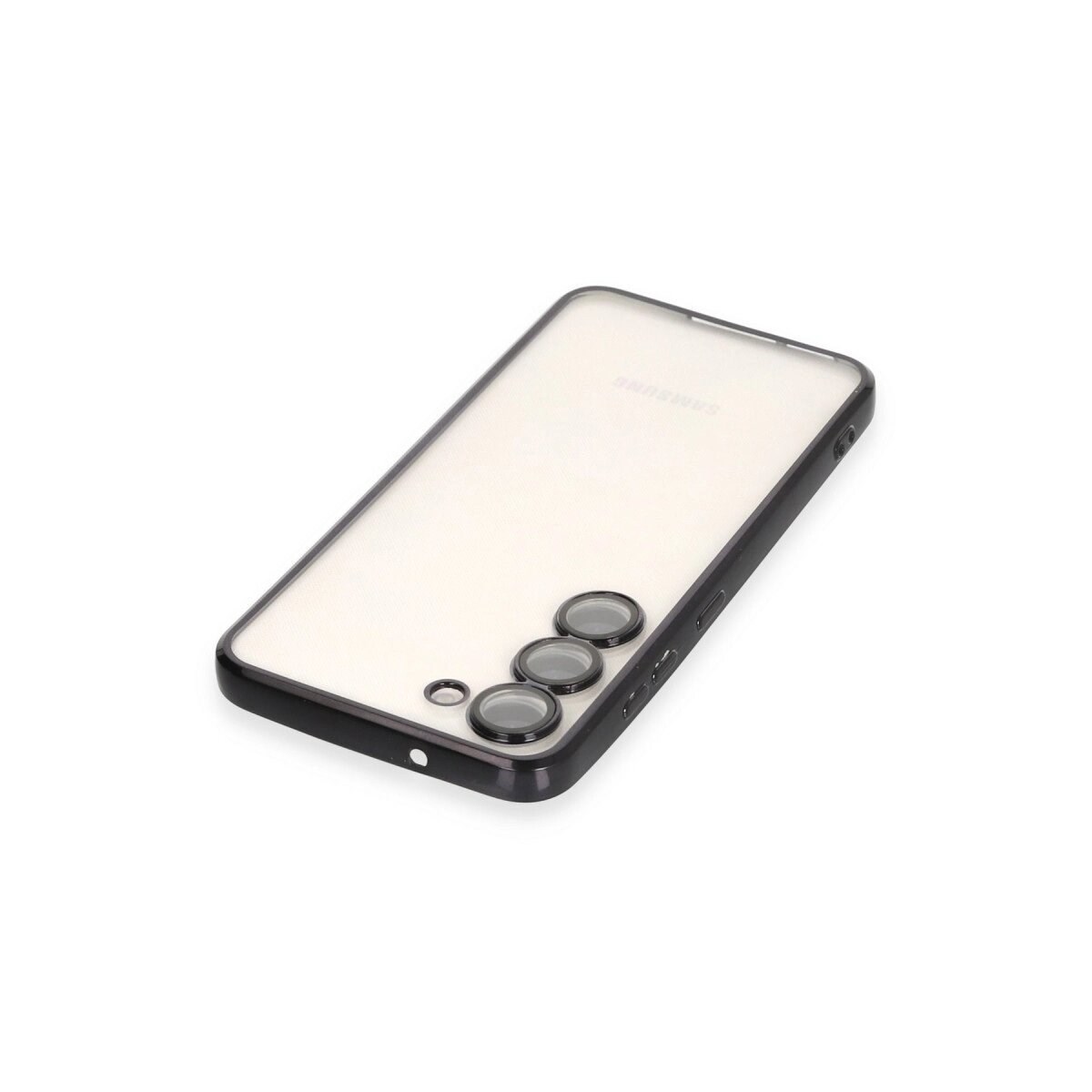 Samsung Galaxy S24 Kılıf Razer Lensli Silikon - Siyah