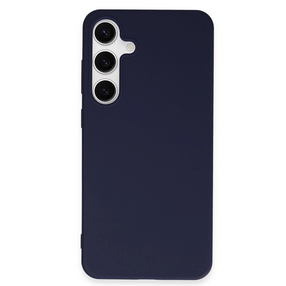 Samsung Galaxy S24 Plus Kılıf First Silikon - Lacivert