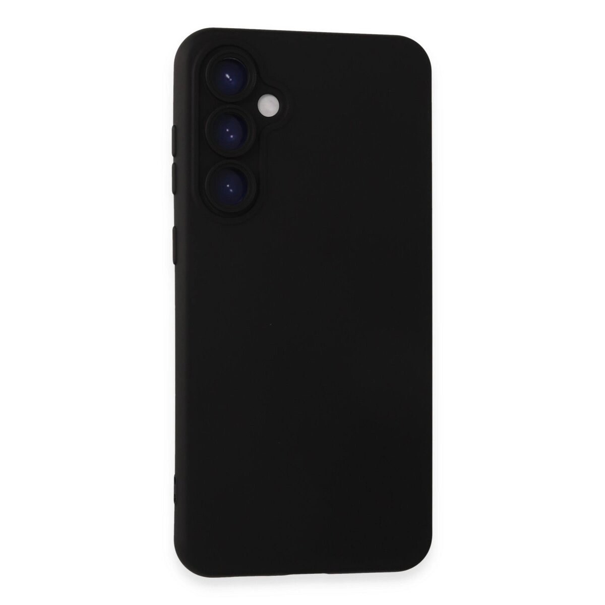 Samsung Galaxy S24 Plus Kılıf Nano İçi Kadife Silikon - Siyah
