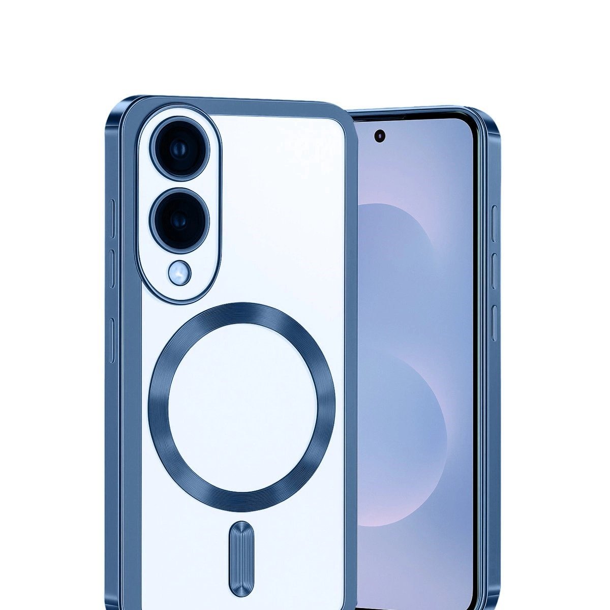Samsung Galaxy S25 Edge Kross Magneticsafe Kapak - Sierra Blue