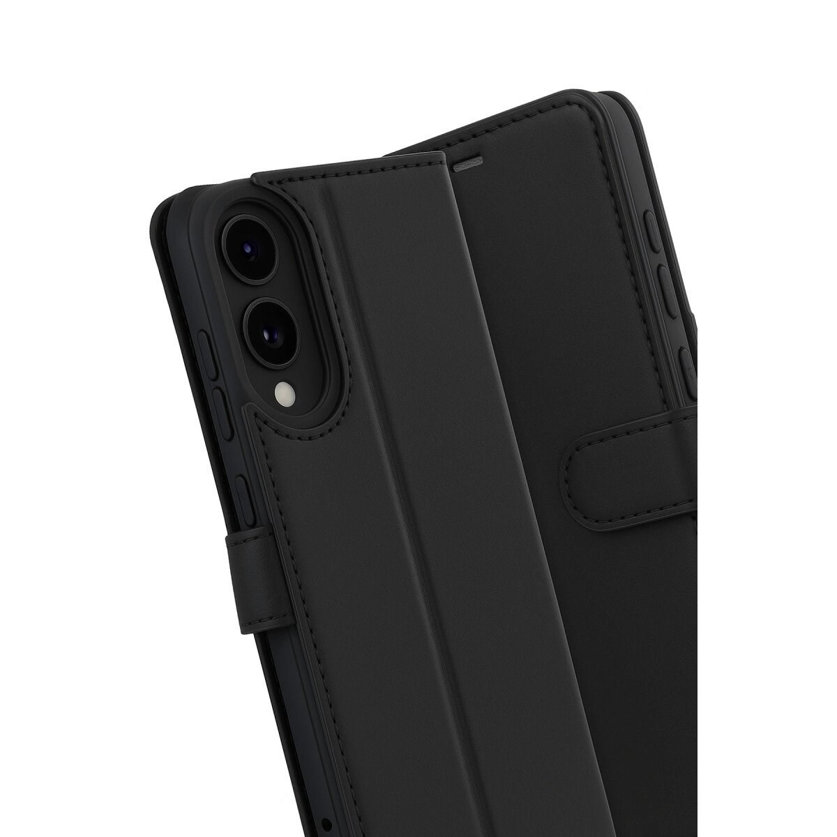 Samsung Galaxy S25 Edge Trend S Plus Kapaklı Kılıf - Siyah
