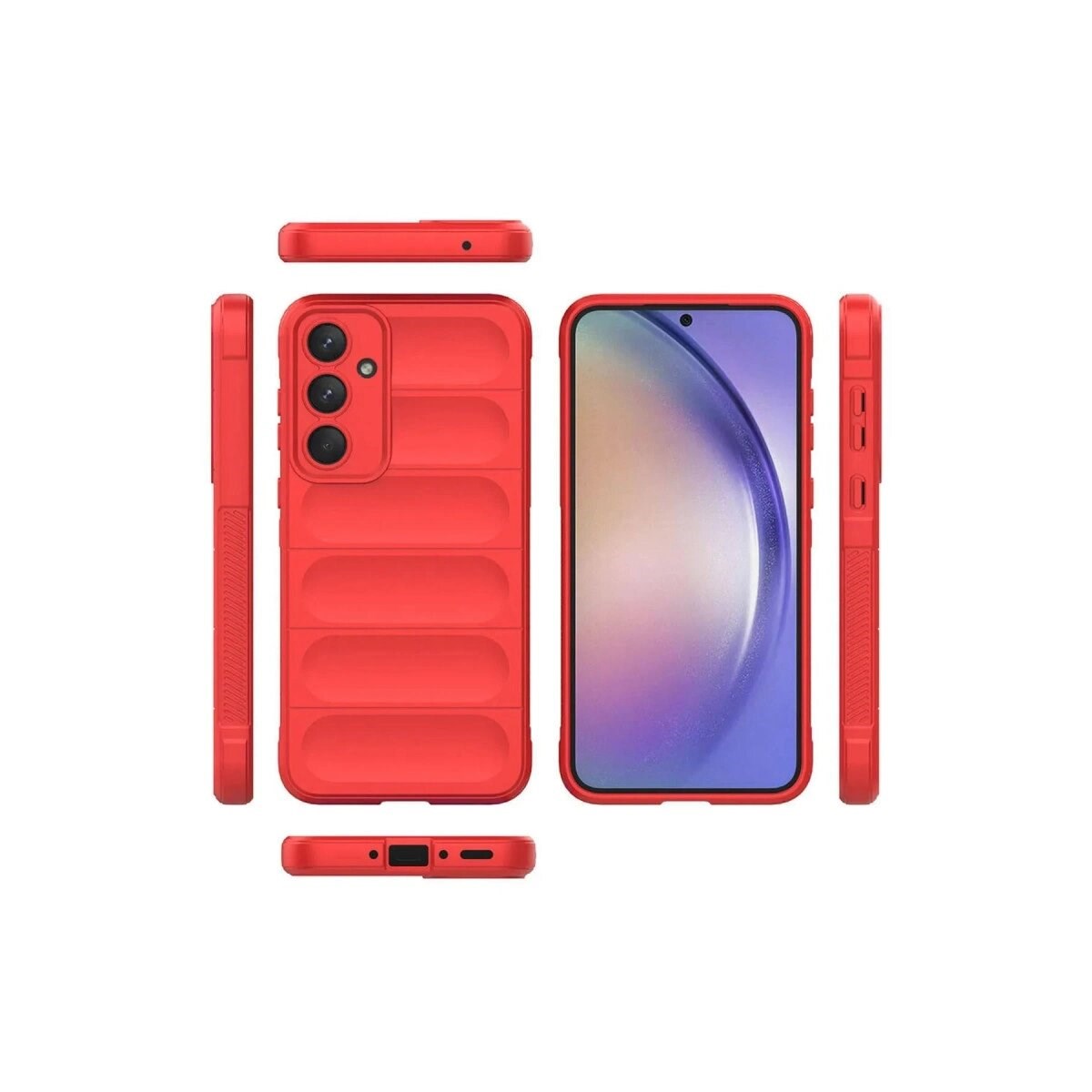Samsung Galaxy S25 Fe Optimum Silikon - Kırmızı