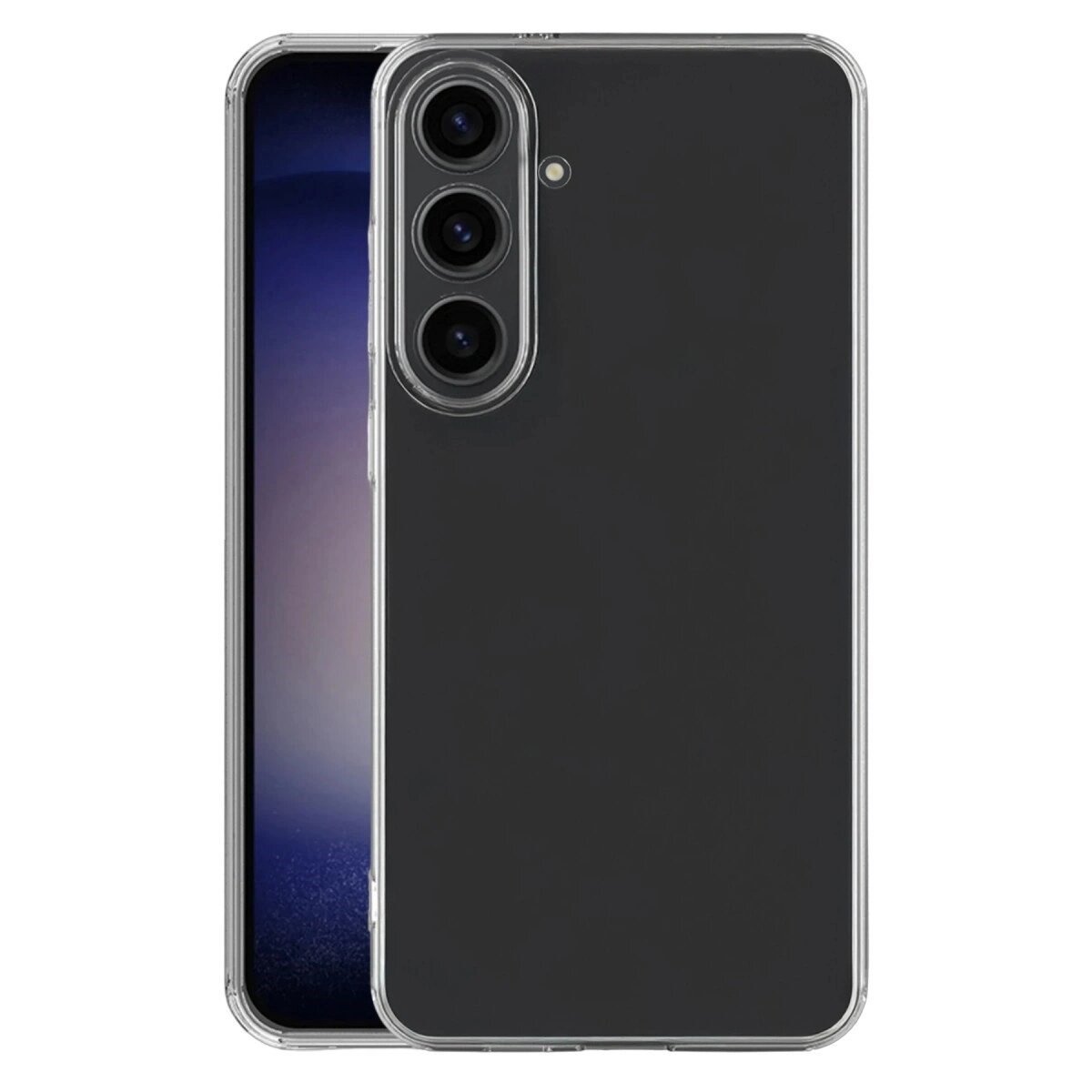 Samsung Galaxy S25 Kılıf Lüx Şeffaf Silikon