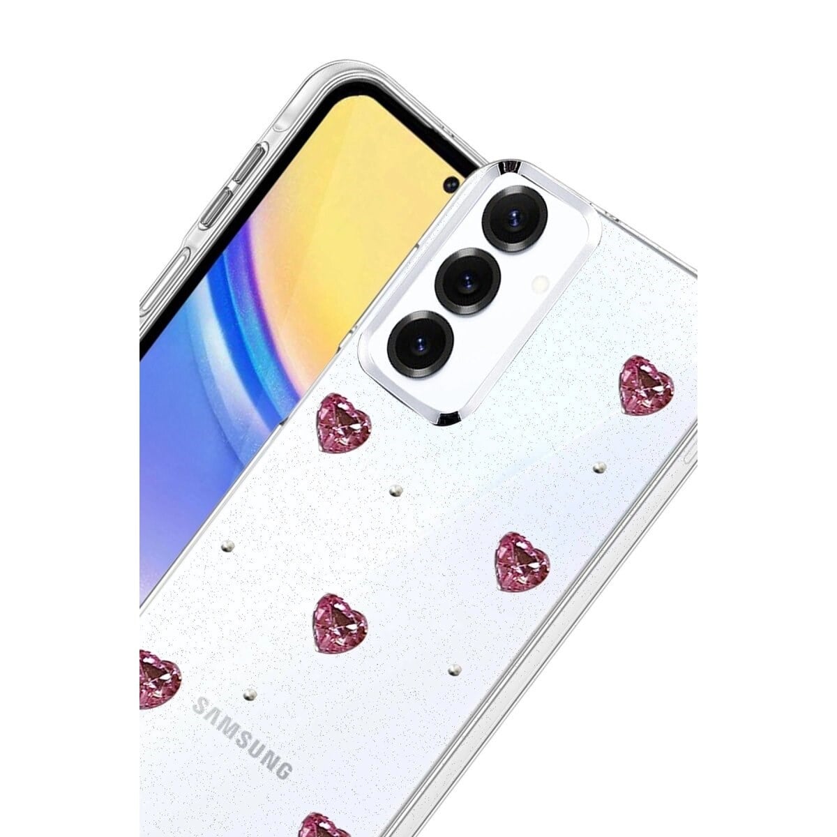 Samsung Galaxy S25 Plus Fiyonk Desenli Kapak - Desen 3