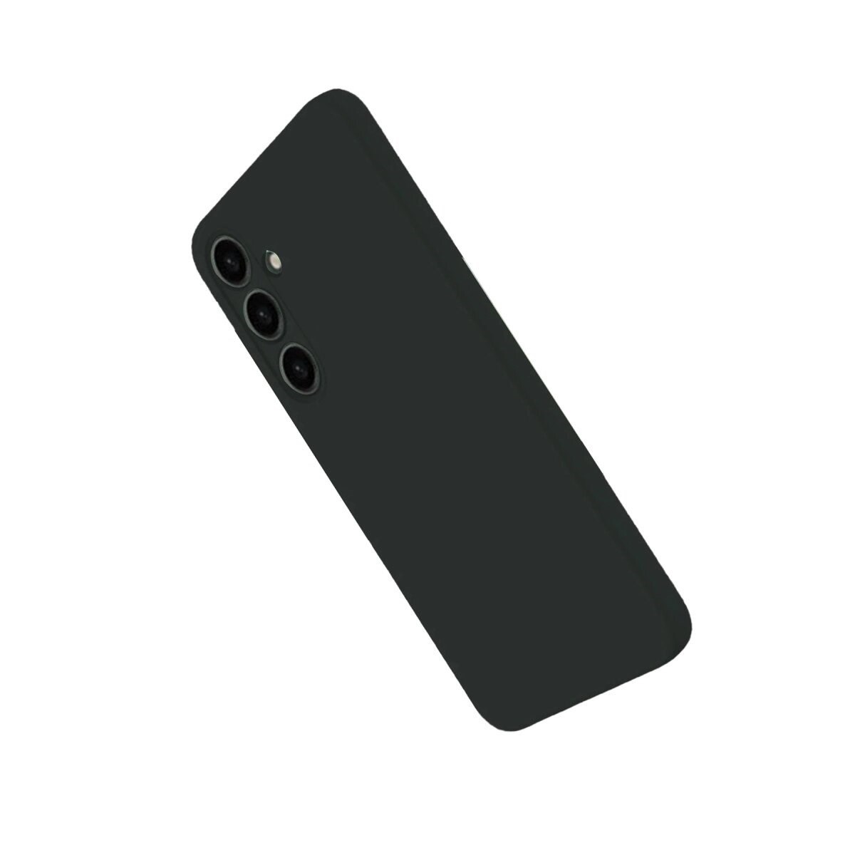 Samsung Galaxy S25 Plus Kılıf Nano İçi Kadife Silikon - Siyah