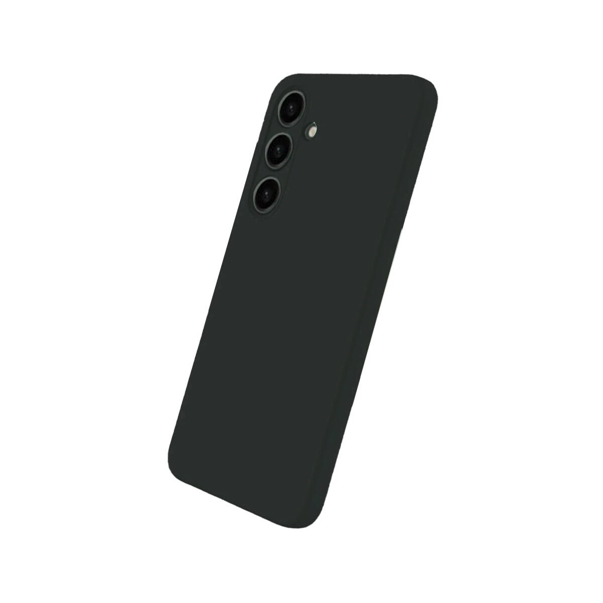 Samsung Galaxy S25 Plus Kılıf Nano İçi Kadife Silikon - Siyah