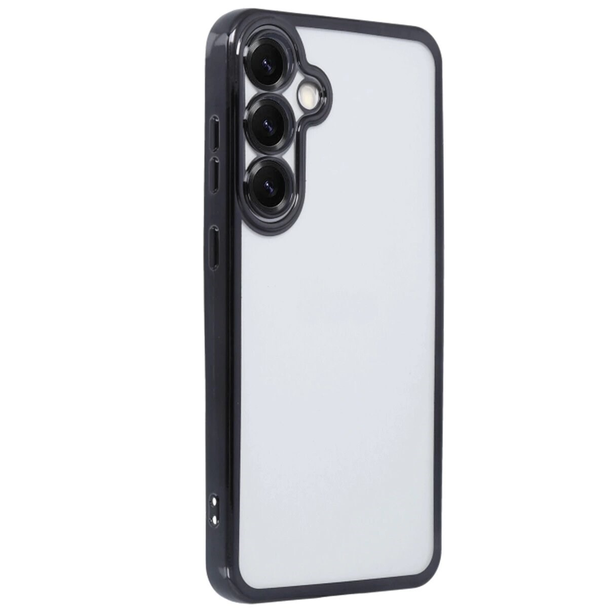Samsung Galaxy S25 Plus Kılıf Razer Lensli Silikon - Siyah