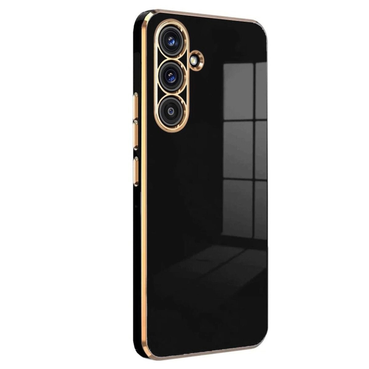 Samsung Galaxy S25 Plus Kılıf Volet Silikon - Siyah