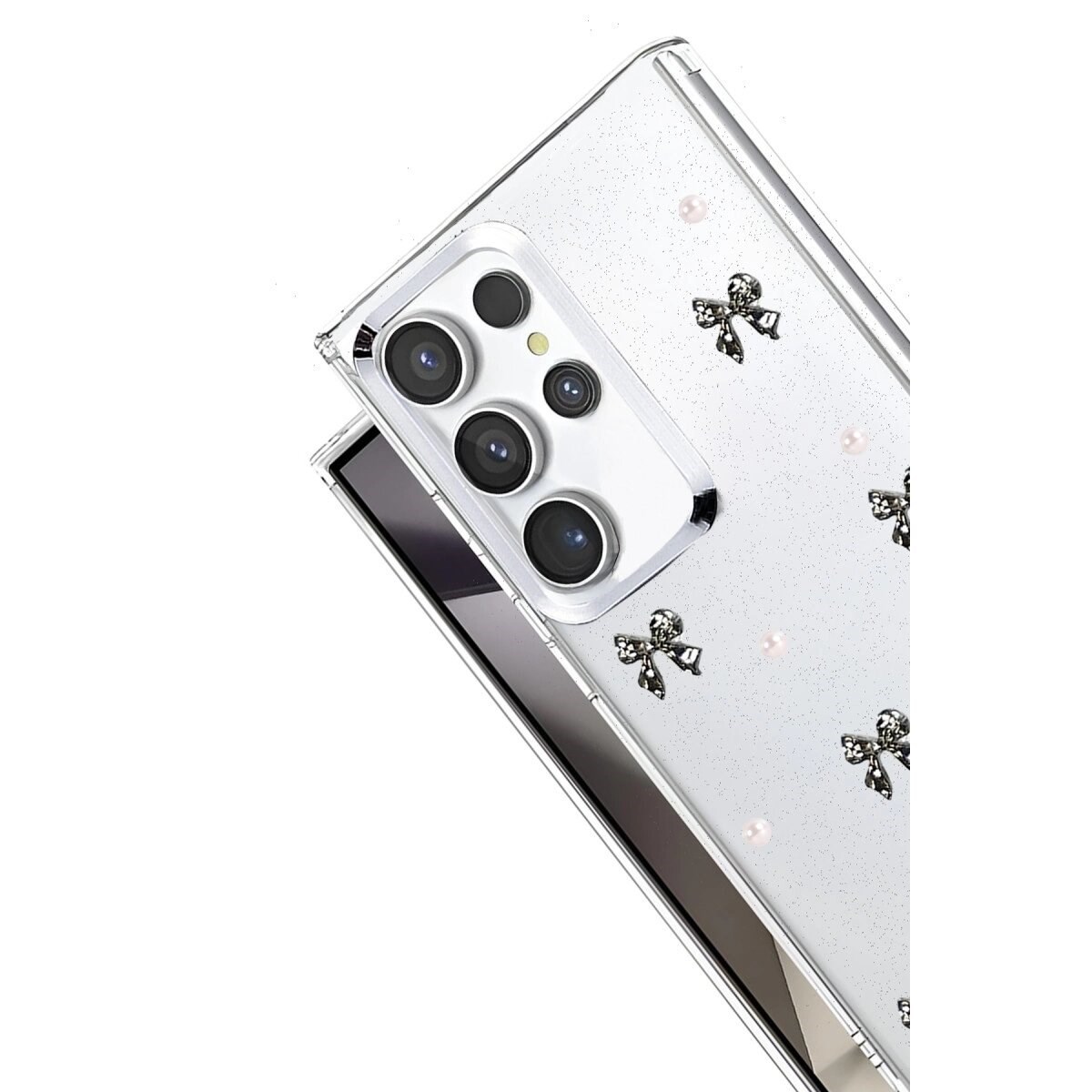 Samsung Galaxy S25 Ultra Fiyonk Desenli Kapak - Desen 8
