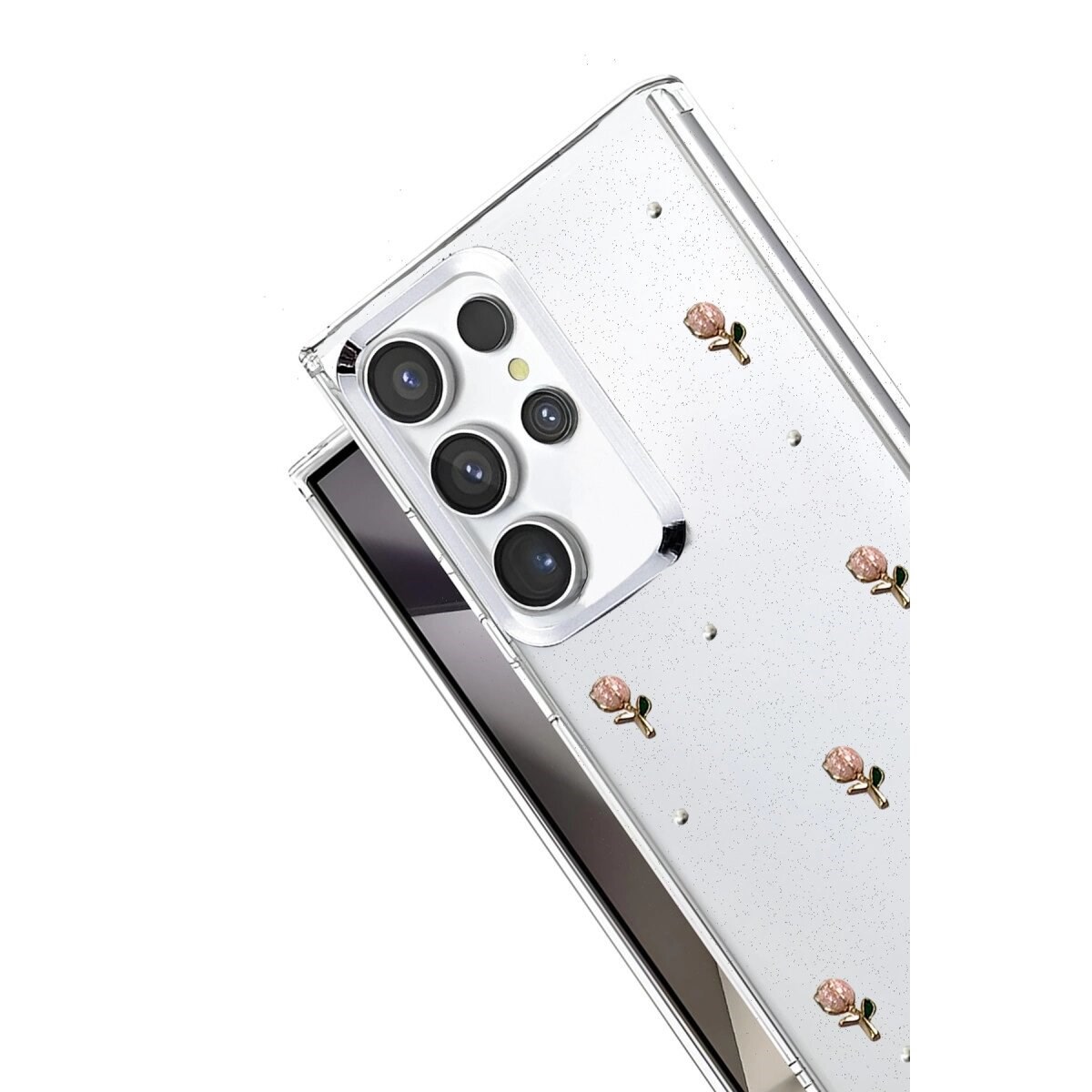 Samsung Galaxy S25 Ultra Fiyonk Desenli Kapak - Desen 6