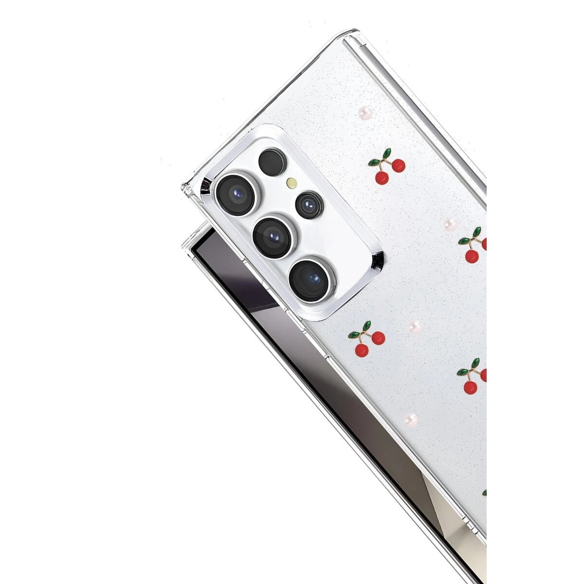 Samsung Galaxy S25 Ultra Fiyonk Desenli Kapak - Desen 9