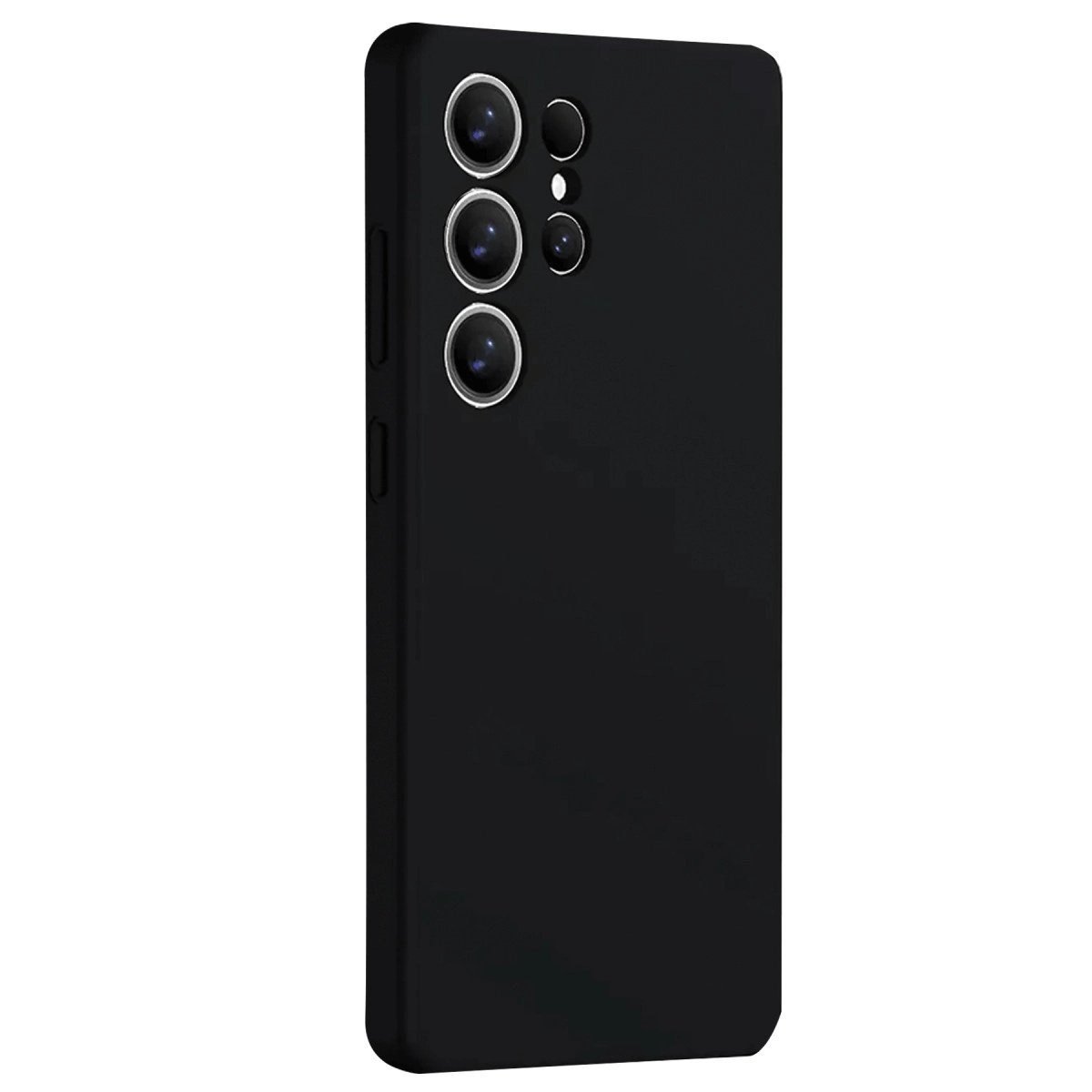 Samsung Galaxy S25 Ultra Kılıf Nano İçi Kadife Silikon - Siyah