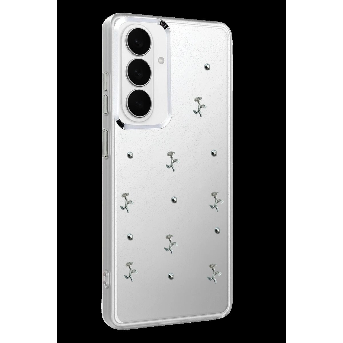 Samsung Galaxy S26 Plus Fiyonk Desenli Kapak - Desen 4