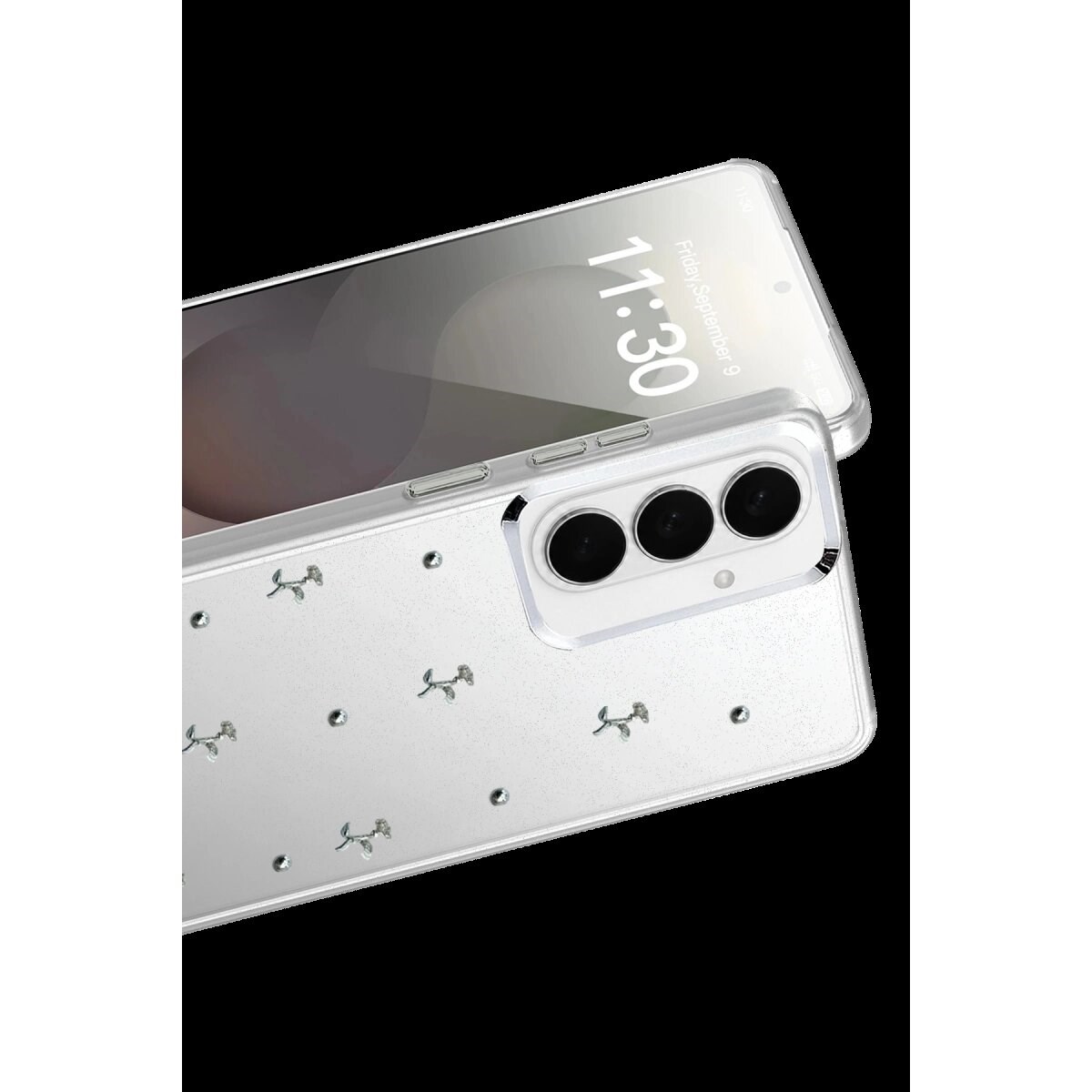 Samsung Galaxy S26 Plus Fiyonk Desenli Kapak - Desen 4