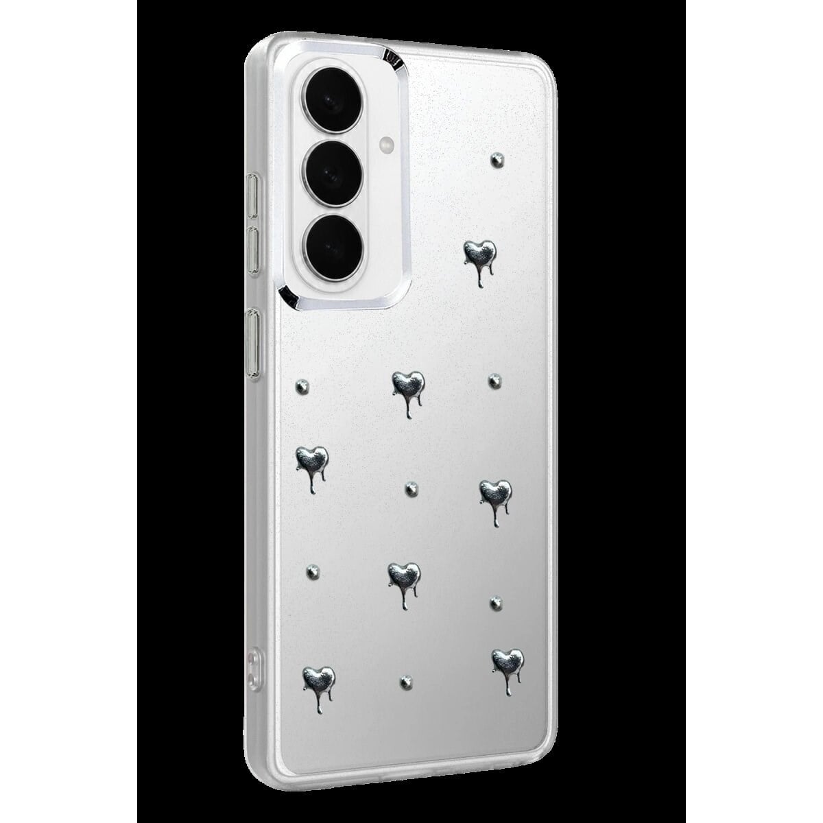 Samsung Galaxy S26 Plus Fiyonk Desenli Kapak - Desen 1