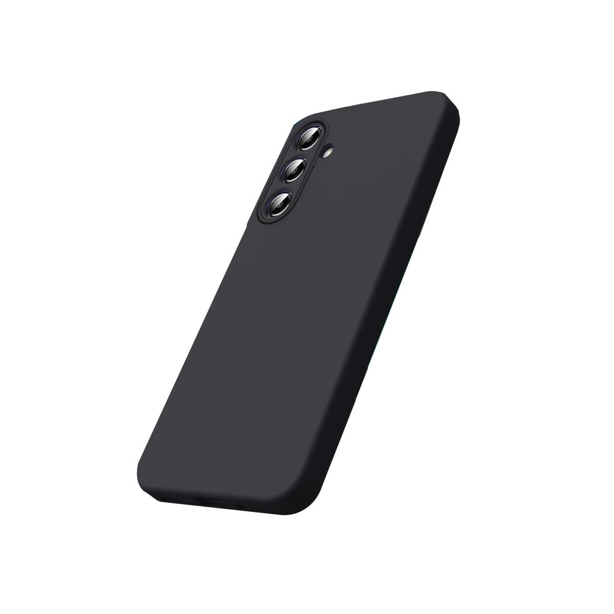 Samsung Galaxy S26 Plus Nano İçi Kadife Silikon - Siyah