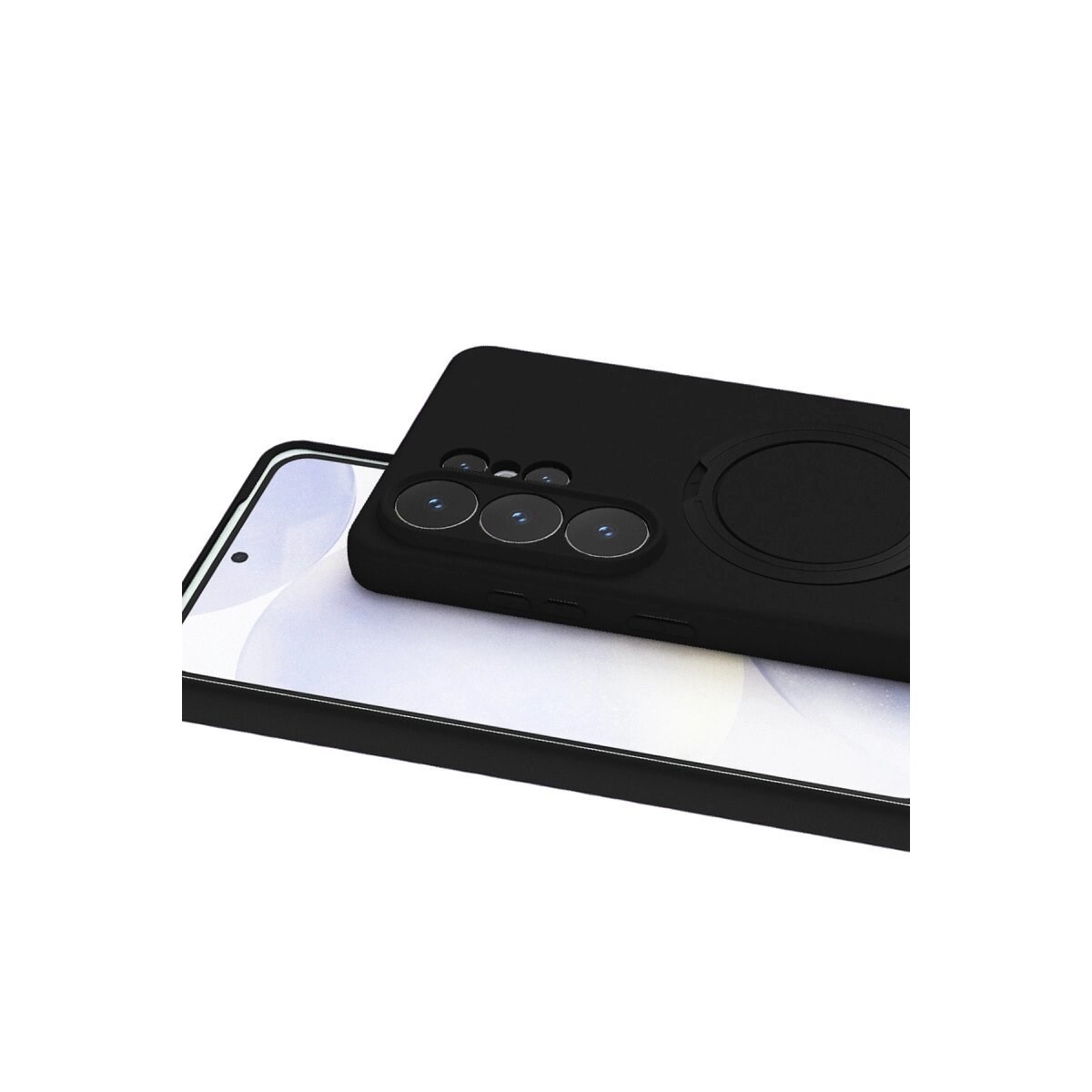 Samsung Galaxy S26 Ultra Regal Magsafe Standlı Kapak - Siyah