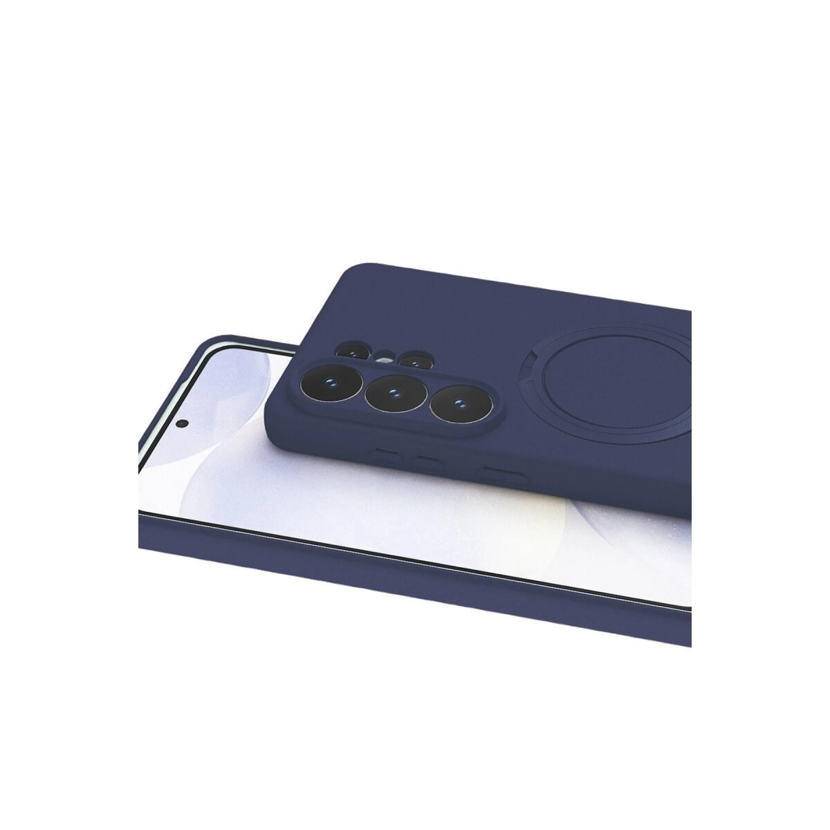 Samsung Galaxy S26 Ultra Regal Magsafe Standlı Kapak - Lacivert