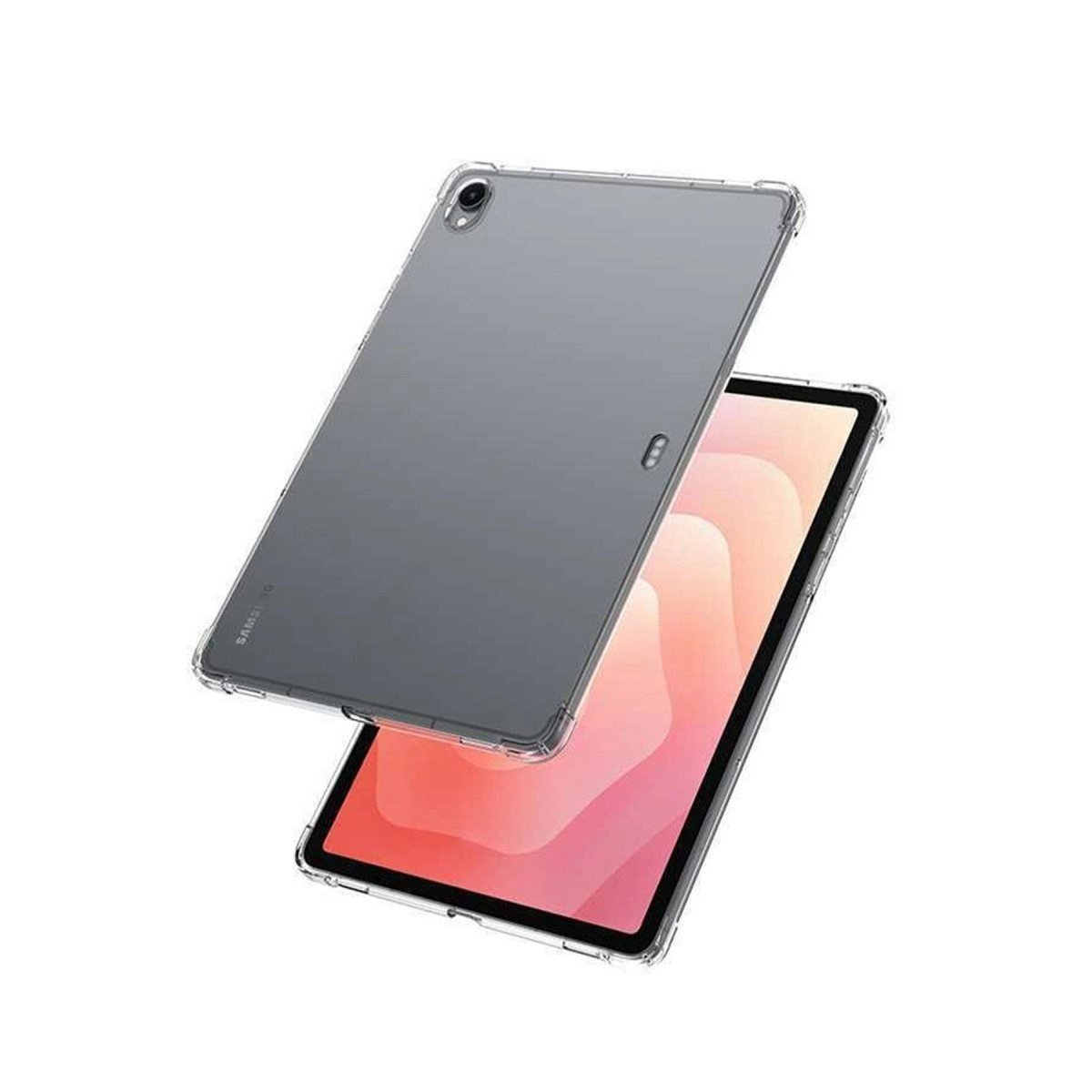 Samsung Galaxy Tab S11 Kılıf Anti Shock Tablet Silikon - Şeffaf
