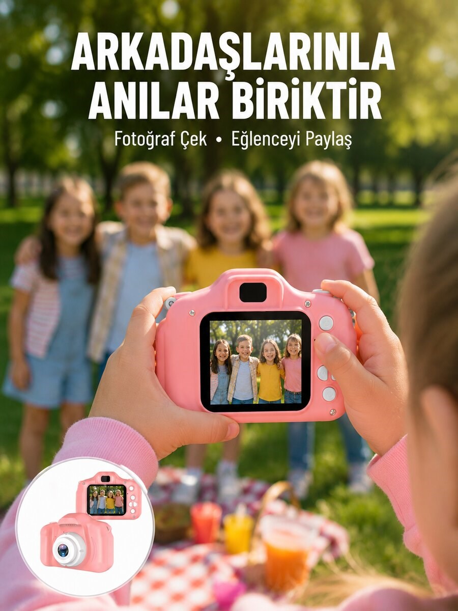 Şarjlı Mini Video Kamera HD Fotoğraf Çekimli Bilgisayar Bağlantılı Hafıza Kart Destekli Yeni Nesil