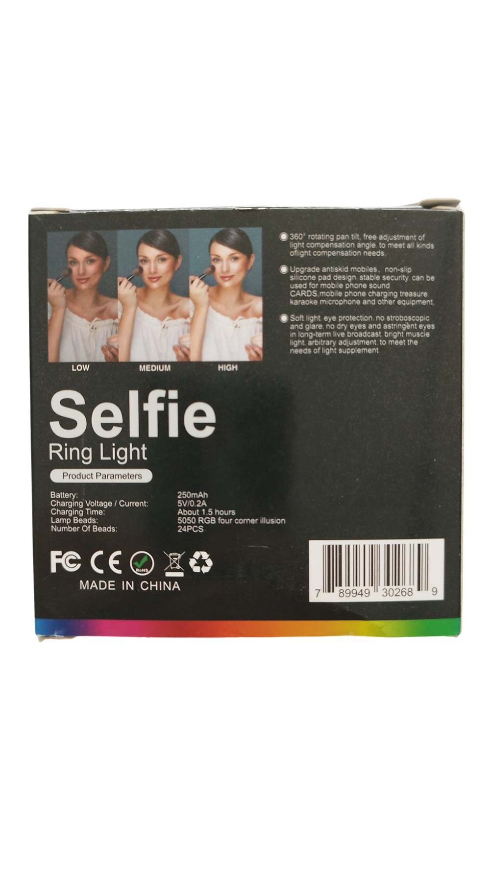 SELFİE IŞIĞI 3 RGB LED