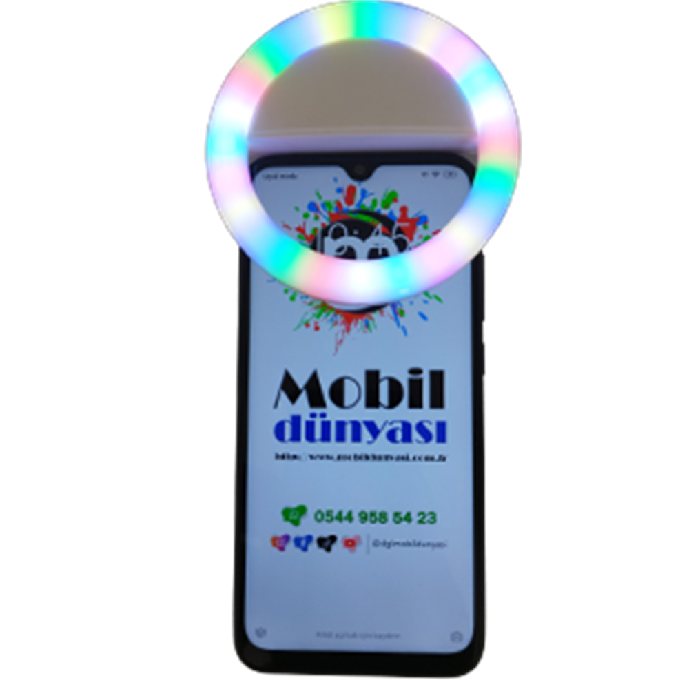 SELFİE IŞIĞI 3 RGB LED