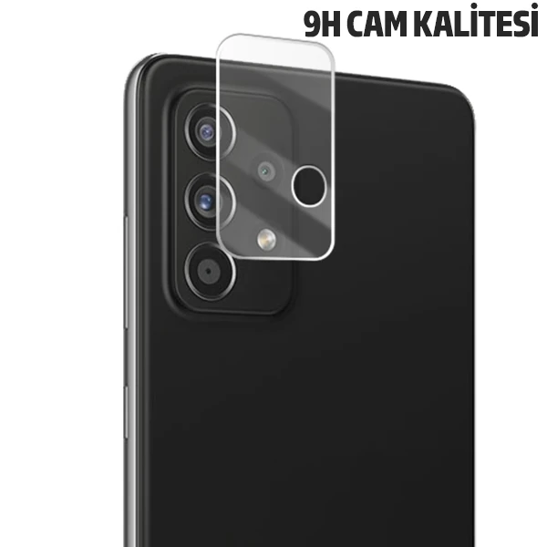 SM Galaxy A52-A72 Tempered Cam Kamera Koruyucu-(1903)
