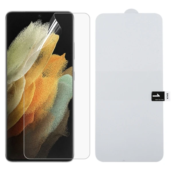 SM Galaxy S21 Ultra Full Membran Nano Hidrojel Film Ekran Koruyucu-(1903)