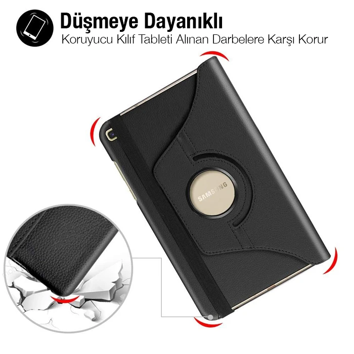 SM Galaxy Tab A 10.0 (P580-P585) 360 Derece Döner Standlı Kılıf-(1903)