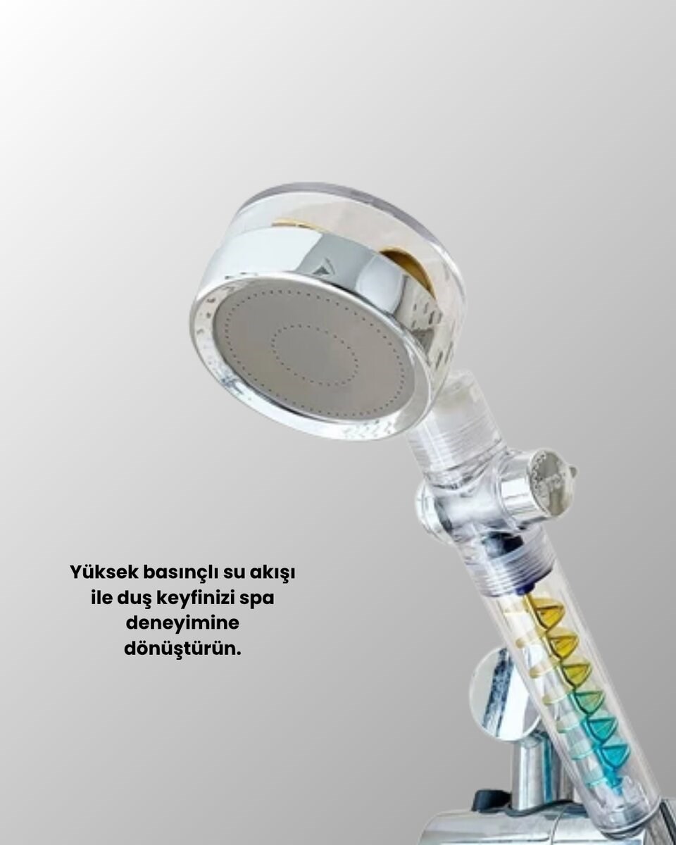 Start Stop Kontrollü El Duşu – Basınçlı, Su Tasarruflu, Sağanak Yağmur Deneyimi