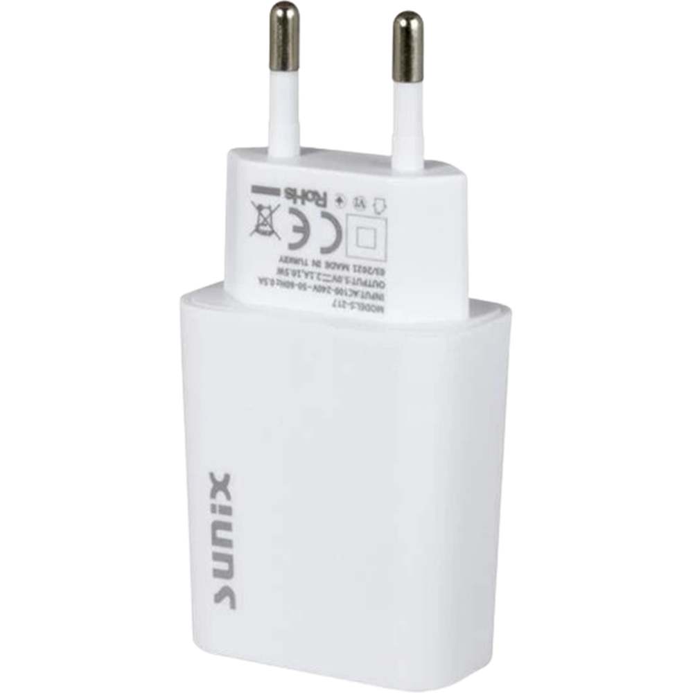 SUNİX İOS ŞARJ VE KABLOSU 2.1A 1M S-217