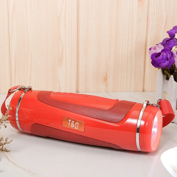 T&G TG601 Kablosuz Bluetooth 5.0 Speaker Hoparlör+El Feneri-(1903)