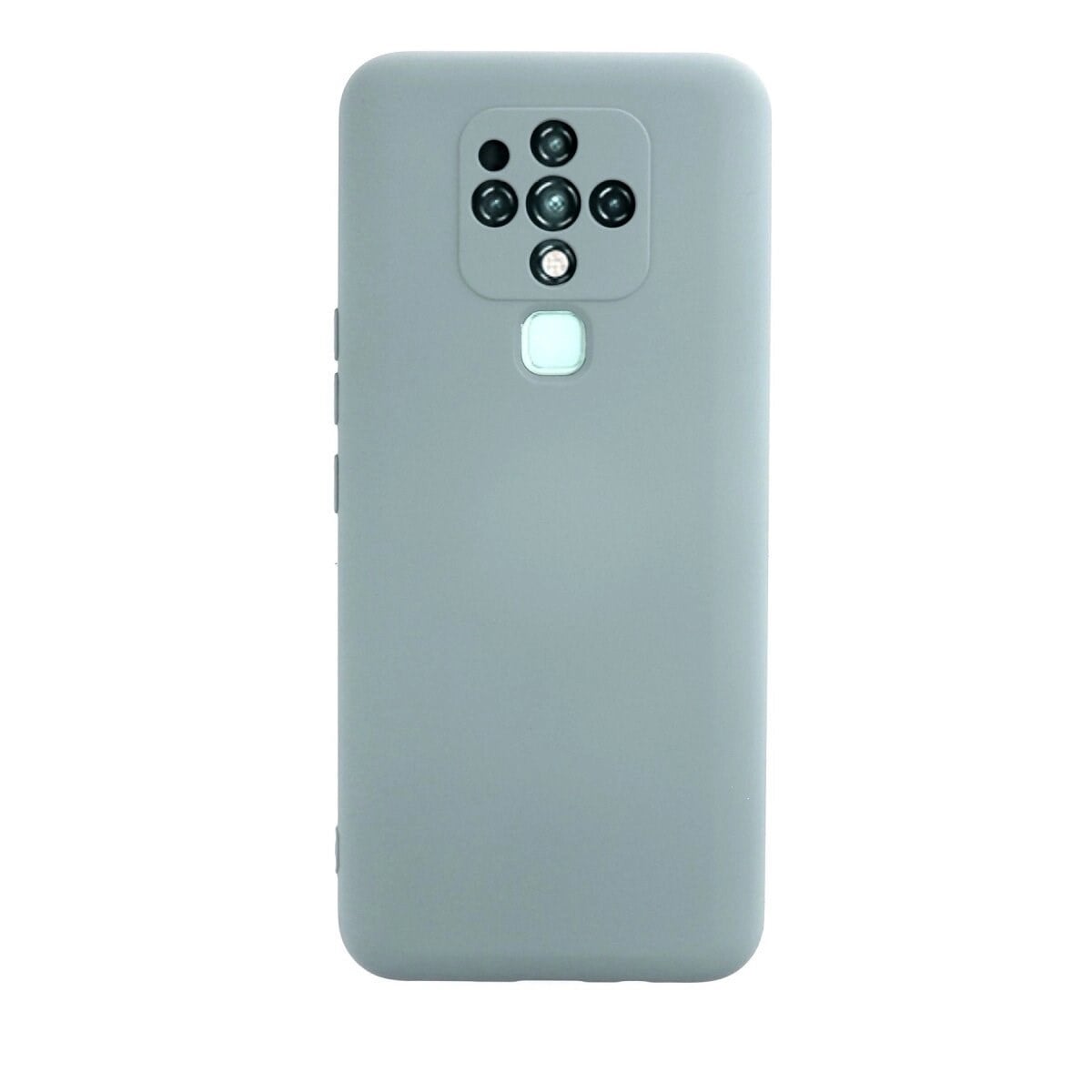 Tecno Camon 16 Kılıf Nano İçi Kadife Silikon - Buz Mavisi