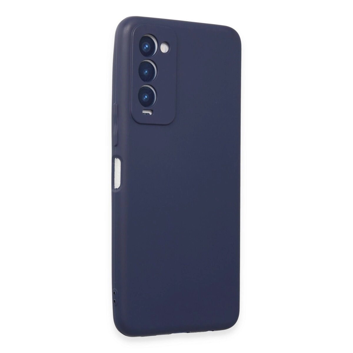 Tecno Camon 18 Kılıf First Silikon - Lacivert