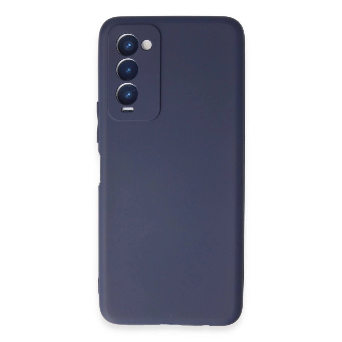 Tecno Camon 18 Kılıf First Silikon - Lacivert
