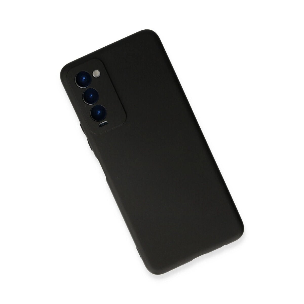 Tecno Camon 18 Kılıf First Silikon - Siyah
