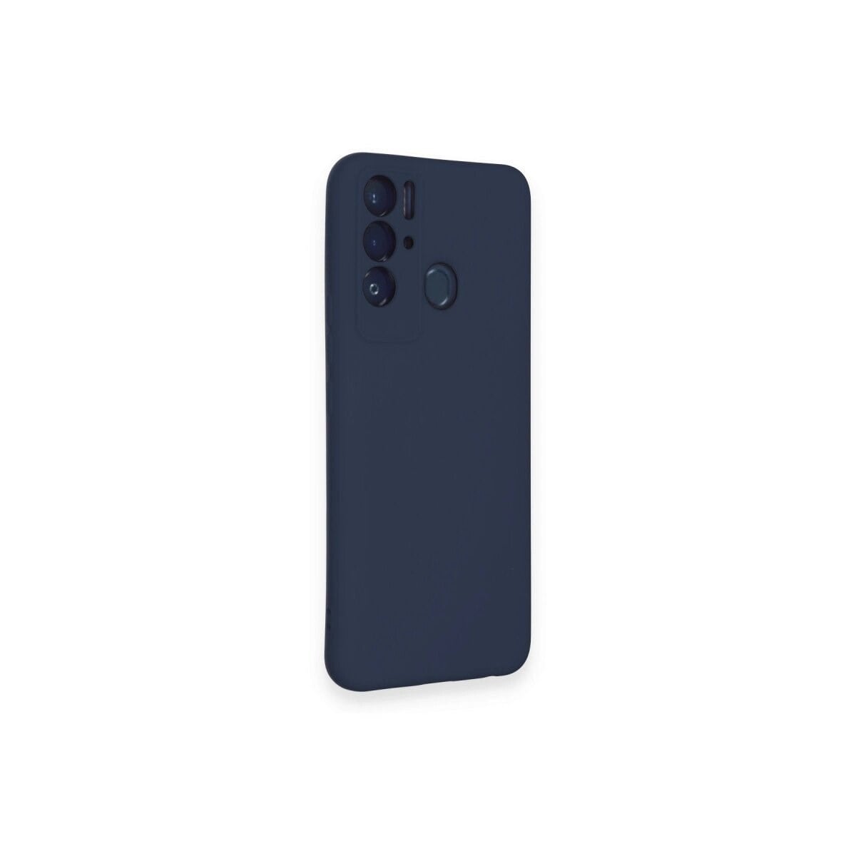 Tecno Pova Neo Kılıf Nano İçi Kadife Silikon - Lacivert