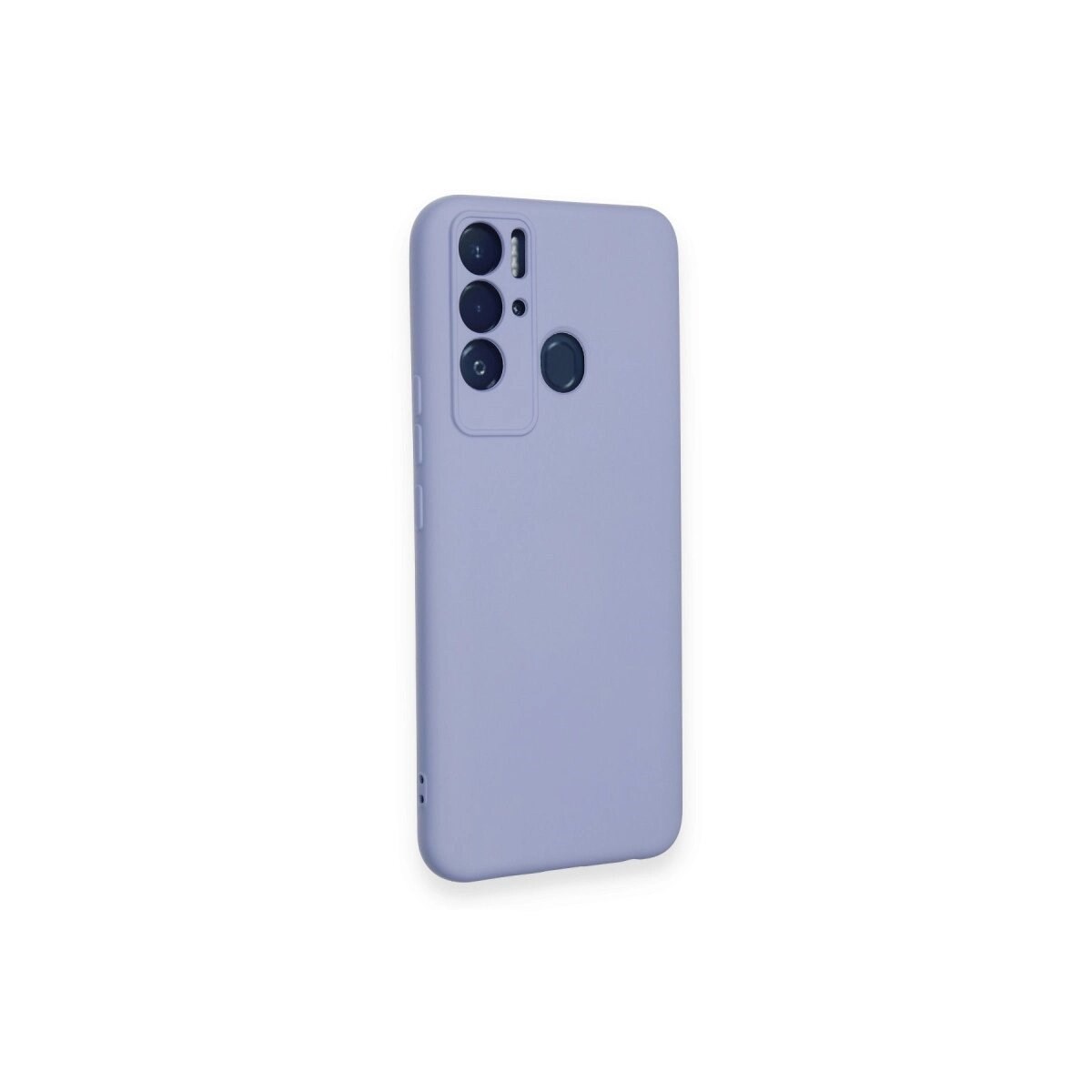 Tecno Pova Neo Kılıf Nano İçi Kadife Silikon - Lila