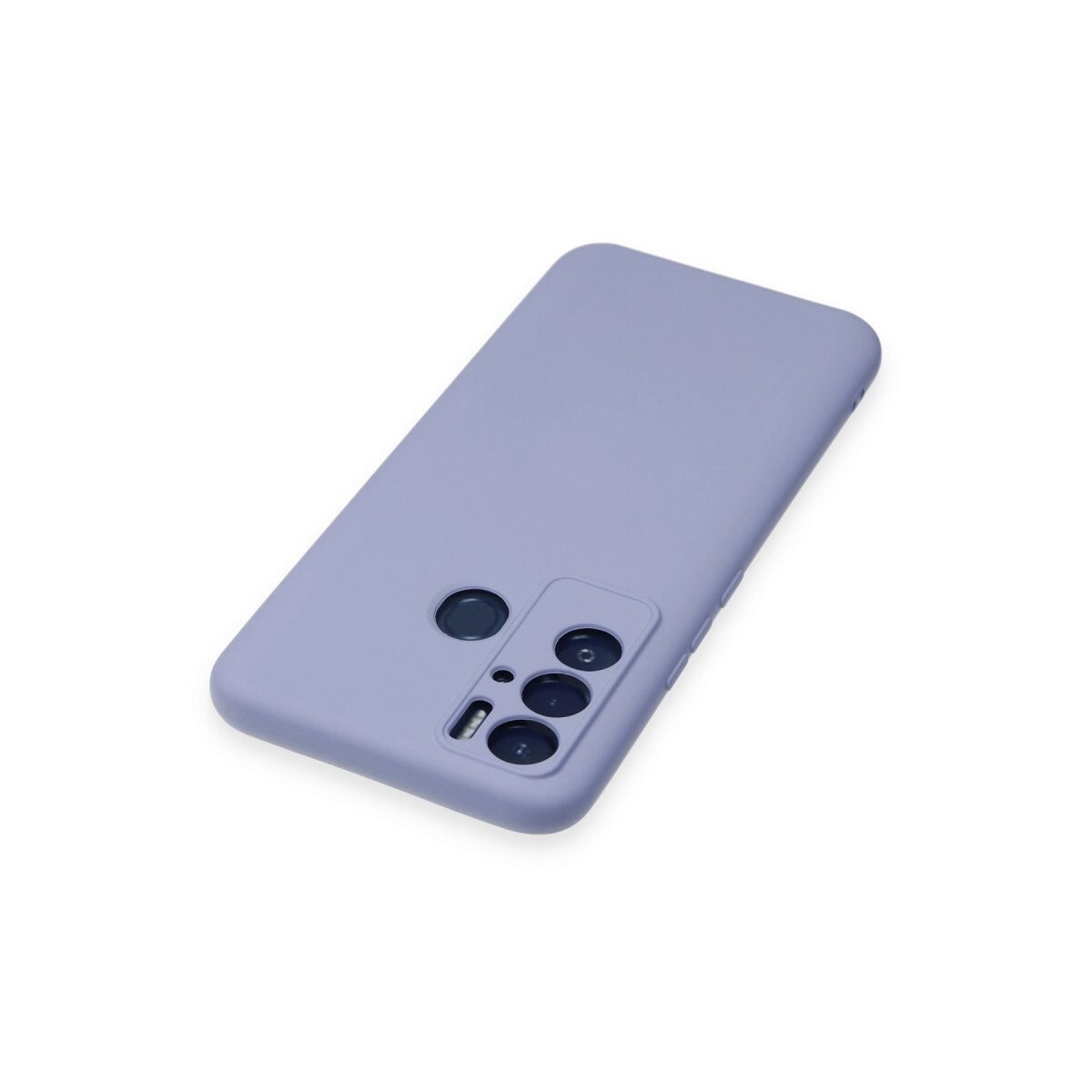 Tecno Pova Neo Kılıf Nano İçi Kadife Silikon - Lila