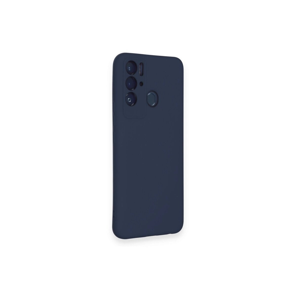Tecno Pova Neo Kılıf Nano İçi Kadife Silikon - Lacivert