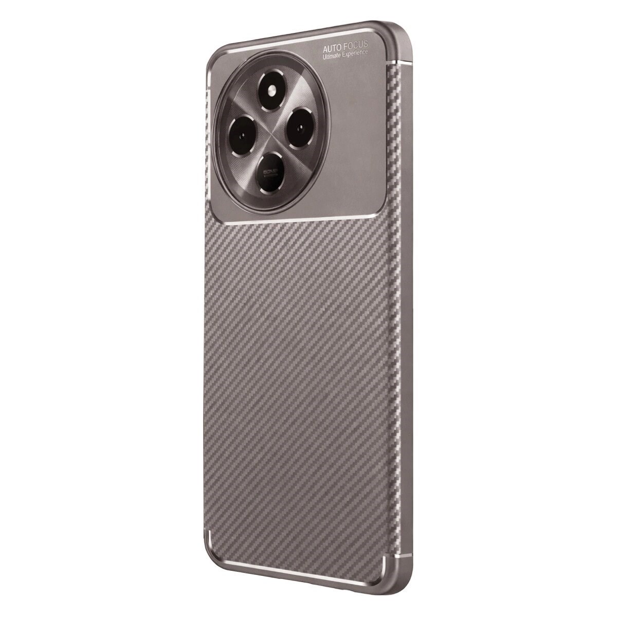 Tecno Spark 30 Pro Kılıf Auto Focus Karbon Kapak - Gri