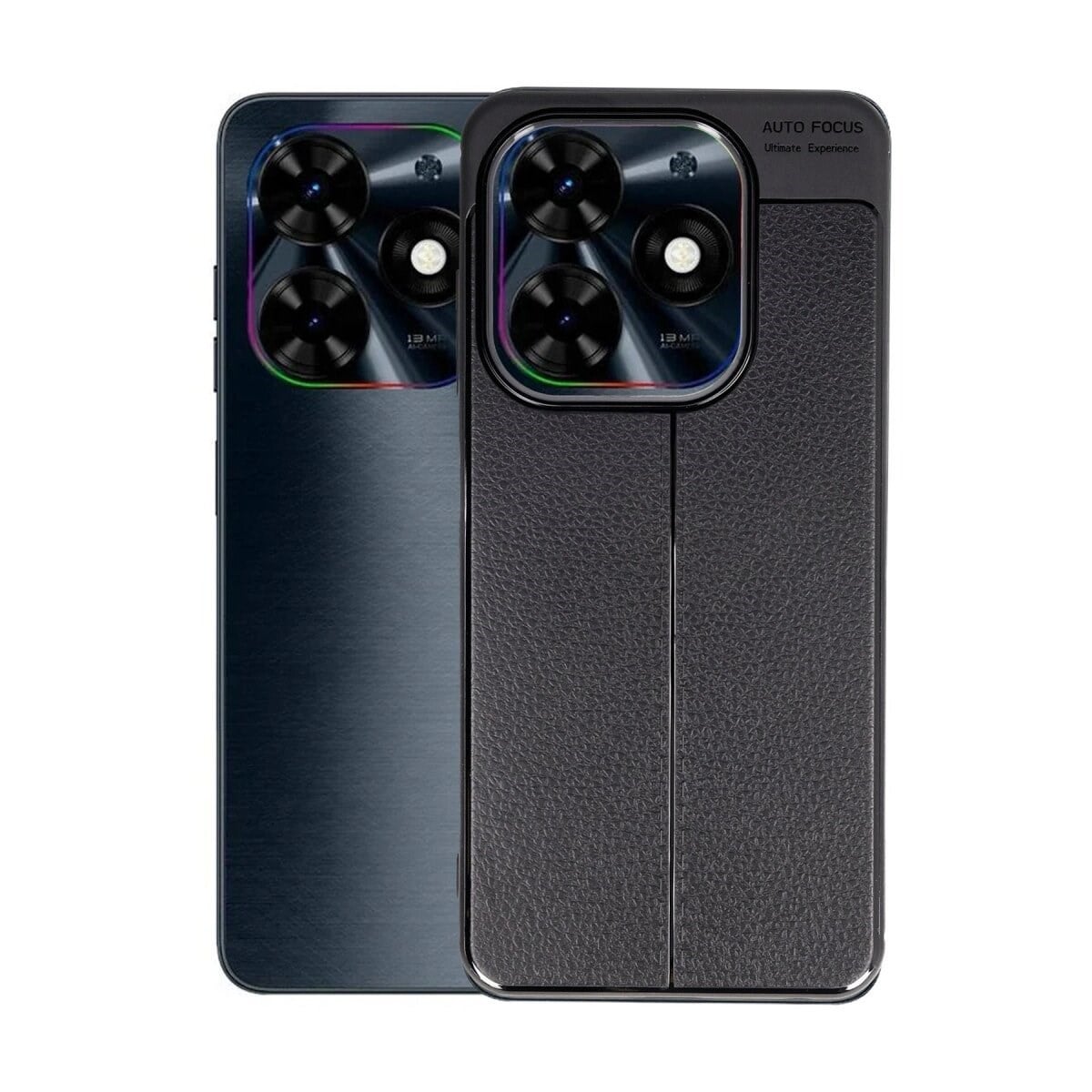 Tecno Spark Go 2024 Kılıf Auto Focus Kapak - Siyah