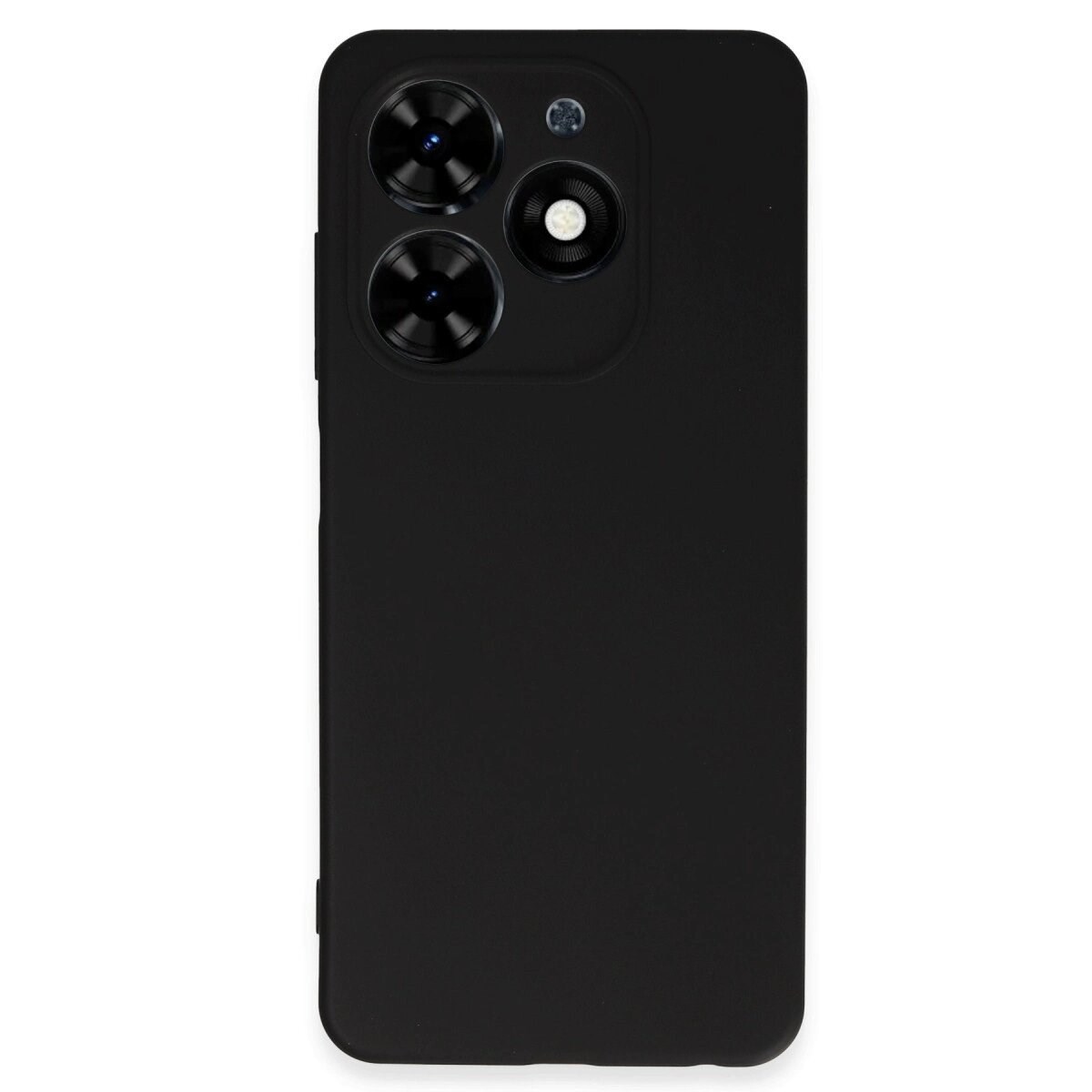 Tecno Spark Go 2024 Kılıf First Silikon - Siyah